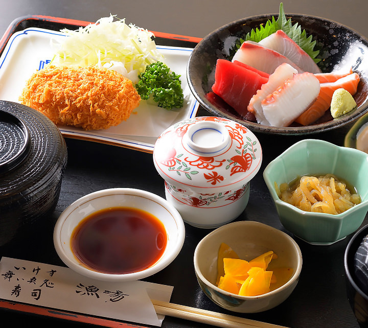 一番人気の日替わりランチ
